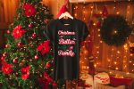 10. Family Shirts For Christmas - Black