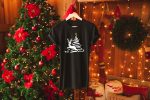 10. Reindeer Christmas Shirts Black