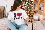 9. Santa Christmas Shirts Unisex