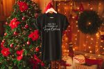 Family Christmas Shirts - D3 - Black