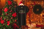 Family Christmas Shirts - D8 - Black