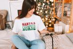Nurse Christmas Shirts - D5 - Mockup