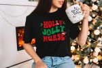 Nurse Christmas Shirts - D7 - Mockup
