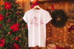 Reindeer Christmas Shirts - D3 - White