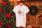 Santa Christmas Shirts - D2 - White