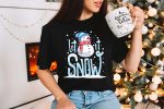 Snowman Christmas Shirts - D3 - Mockup