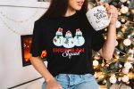 Snowman Christmas Shirts - D6 - Mockup