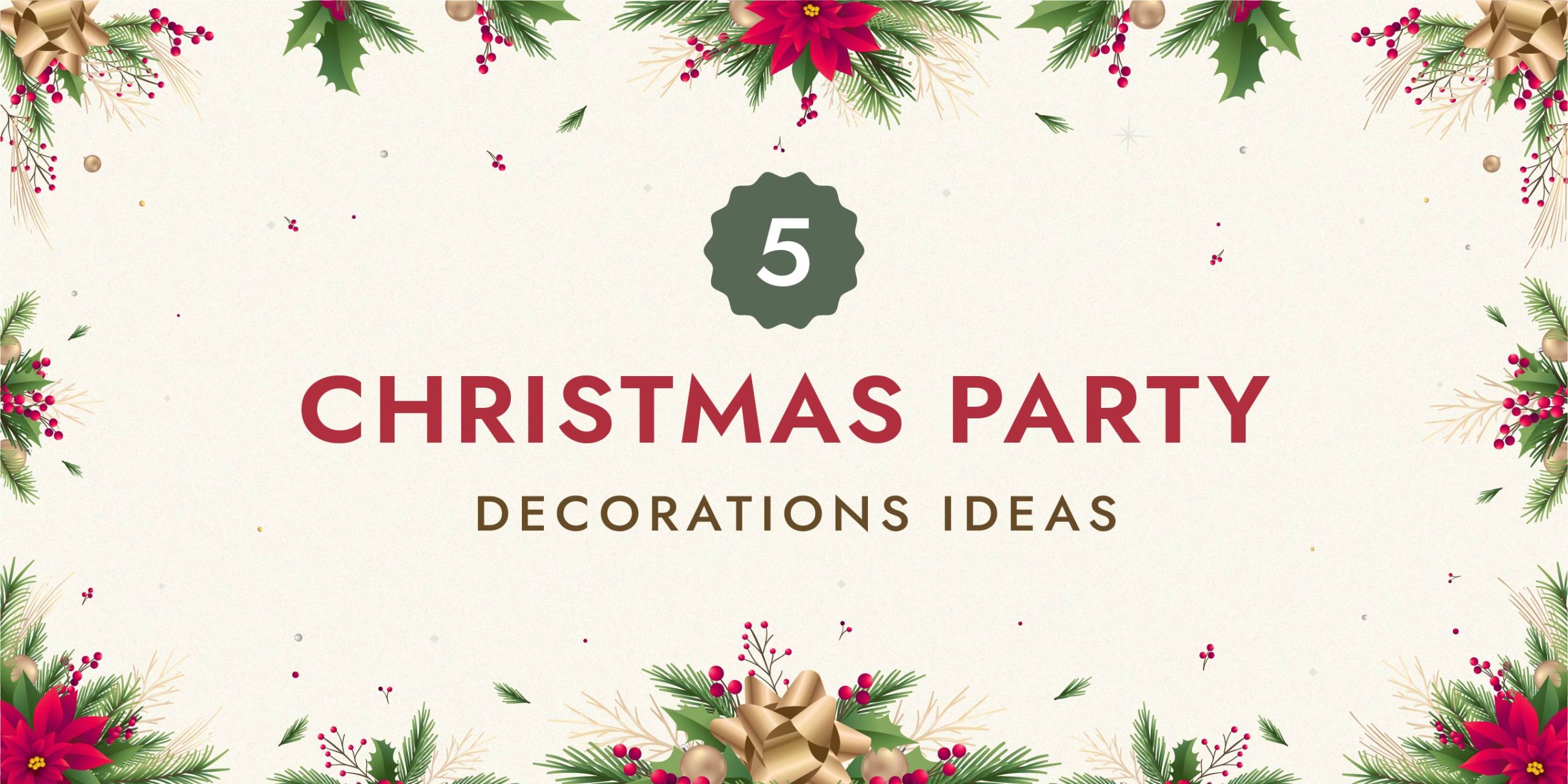 Christmas Party Decorations Ideas